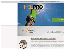 Tablet Screenshot of melprogroup.com